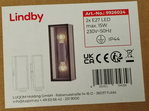 Lindby peldar outdoor wall - peldar,